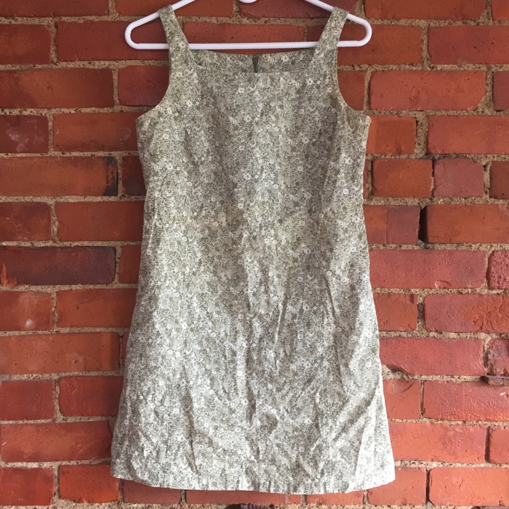 J. Crew flowered mini dress